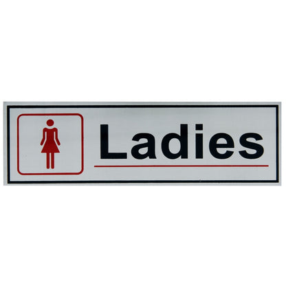 Gift To Love | Aluminum Sticker Ladies Toilets | Code : JAGSALS-5