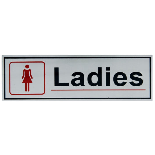 Gift To Love | Aluminum Sticker Ladies Toilets | Code : JAGSALS-5