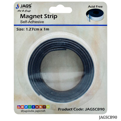 Gift To Love | Magnetic Stripe | Size : 1.27 Cm X 1 M | Code : JAGSCB90