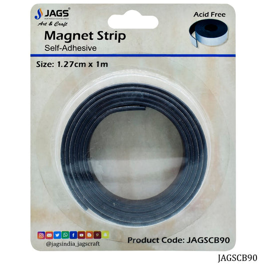 Gift To Love | Magnetic Stripe | Size : 1.27 Cm X 1 M | Code : JAGSCB90