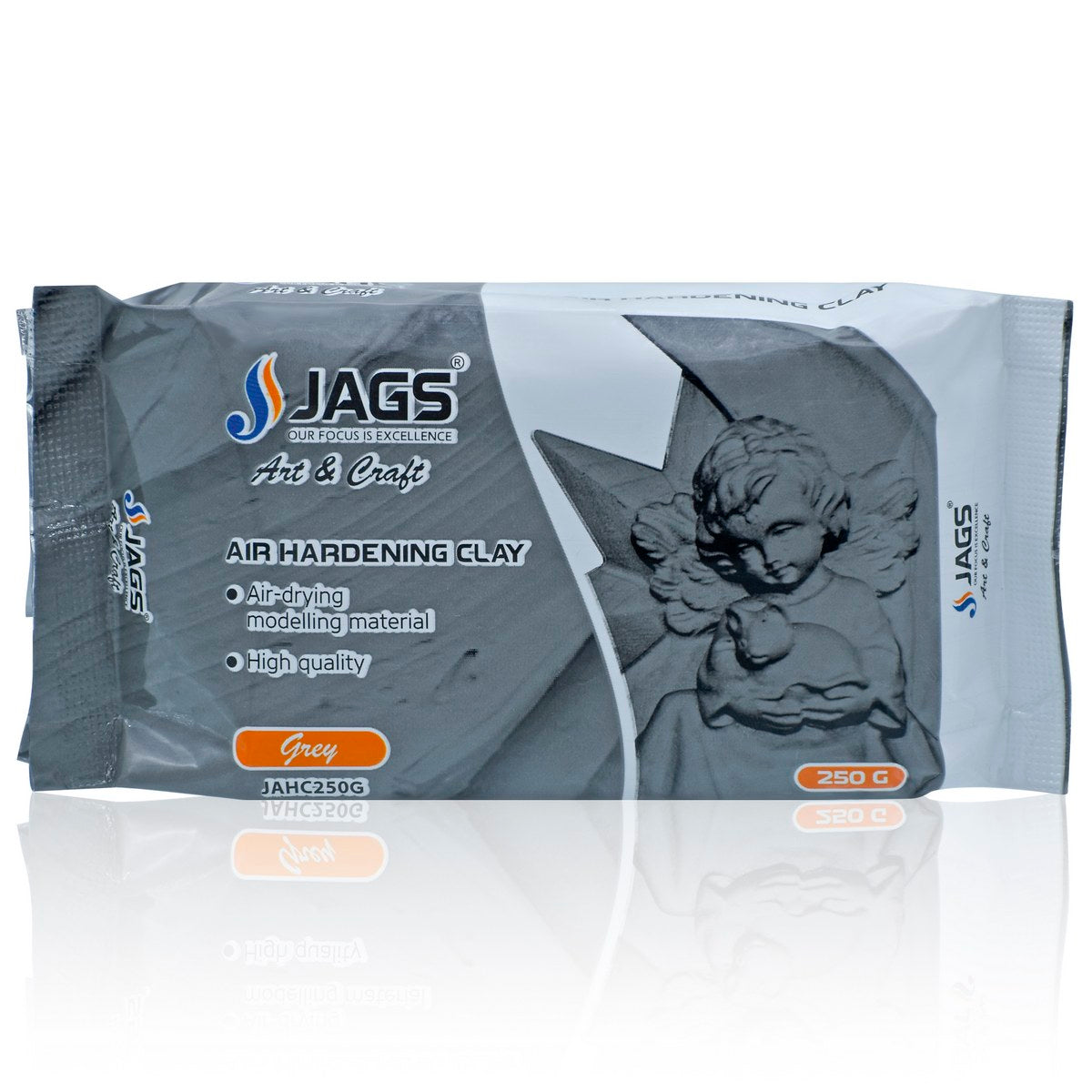 Gift To Love | Air Hardening Clay | Color : Grey | Pcs : 250 Grams | Code : JAHC250G