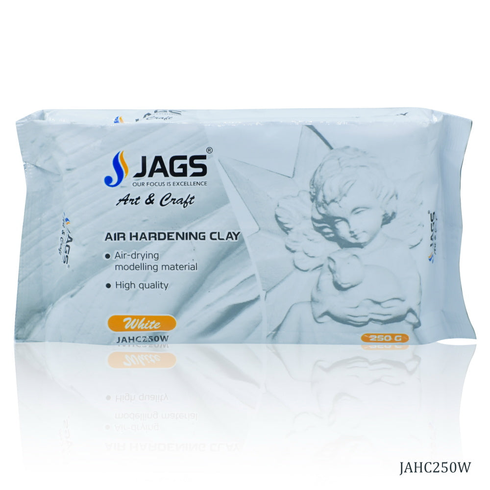Gift To Love | Air Hardening Clay | Color : White | Pcs : 250 Grams | Code : JAHC250W