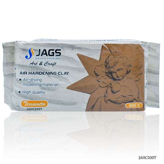 Gift To Love | Air Hardening Clay | Color : Terracotta | Pcs : 500 Grams | Code : JAHC500T