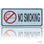 Gift To Love | Aluminum Sticker No Smoking | Size : 3.5 X 8 | Code : JAS302