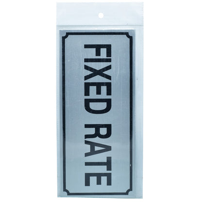Gift To Love | Aluminum Sticker Fixed Rate | Size : 3.5 X 8 | Code : JAS304