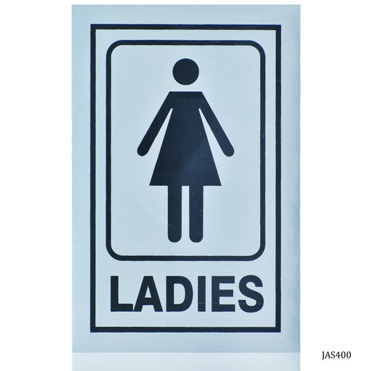 Gift To Love | Aluminum Sticker Ladies | Size : 4 X 6 Inch | Code : JAS400