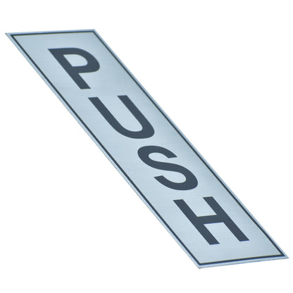 Gift To Love | Aluminum Sticker Push | Size : 177 X 55 Mm | Code : JASP00
