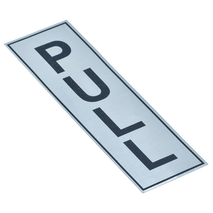 Gift To Love | Aluminum Sticker Pull | Size : 177 X 55 Mm | Code : JASP01