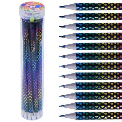 Gift To Love | HB Pencils With Easer Set Of 12Pcs | Code : JB-163-C