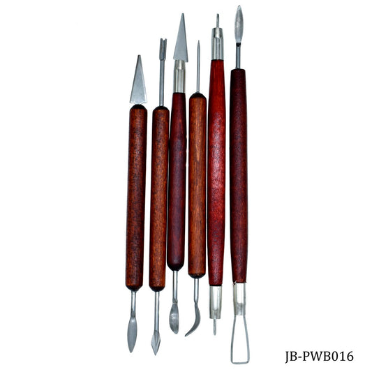 Gift To Love | Craft Clay Tool | Pcs : 6 Pcs Set | Code : JB-PWB016