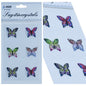 Gift To Love | Sticker Crystal Butterfly Multi Colour | Code : JB58-L