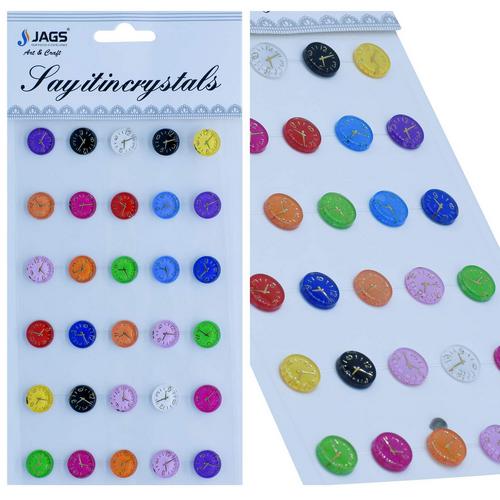 Gift To Love | Sticker Crystal Watch Multi Colour | Code : JB58-M