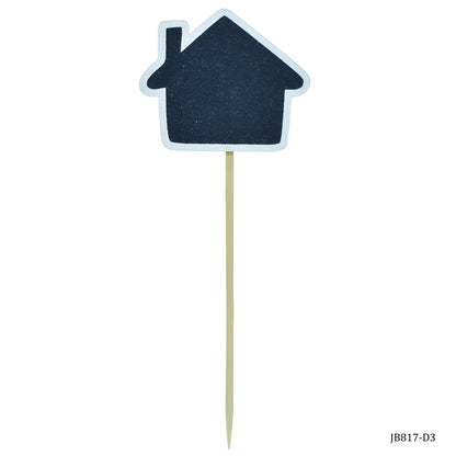 Gift To Love | Mini Black Board House | Color : Black | Code : JB817-D3