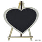 Gift To Love | Mini Black Board With Easel Heart | Color : Black | Size : Medium | Code : JB817-M3