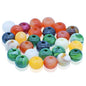 Gift To Love | Jags Beads Plain Colourfull Multicolor 20Gsm 10MM | Code : JBCF10MM