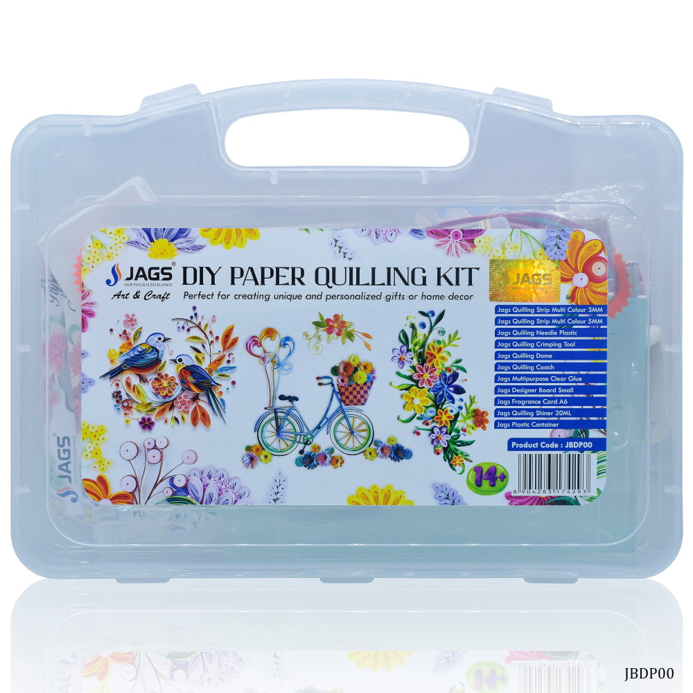 Gift To Love | Beginner DIY Paper Quilling Kit | Pcs : 10 Pcs Tools | Code : JBDP00