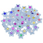 Gift To Love | Craft Beads Transparent Star | Size : 5 X 10 Mm | Pcs : 10 Gm | Code : JCB212