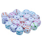 Gift To Love | Craft Beads Ludo Square | Size : 8 X 8 Mm | Pcs : 10 Gm | Code : JCB219