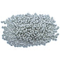 Gift To Love | Craft Beads Round | Color : Silver | Size : 4 Mm | Pcs : 25 Gsm | Code : JCBSR4MM