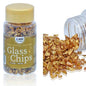 Gift To Love | Jags Colour Coating Glass Chips 100 Gram Gold Glitter | Code : JCCG00