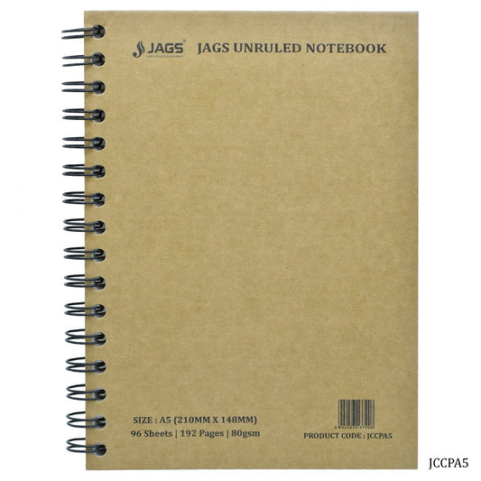 Gift To Love | Unruled Notebook Wiro | Size : A5 | Pcs : 192 Sheets | Code : JCCPA5