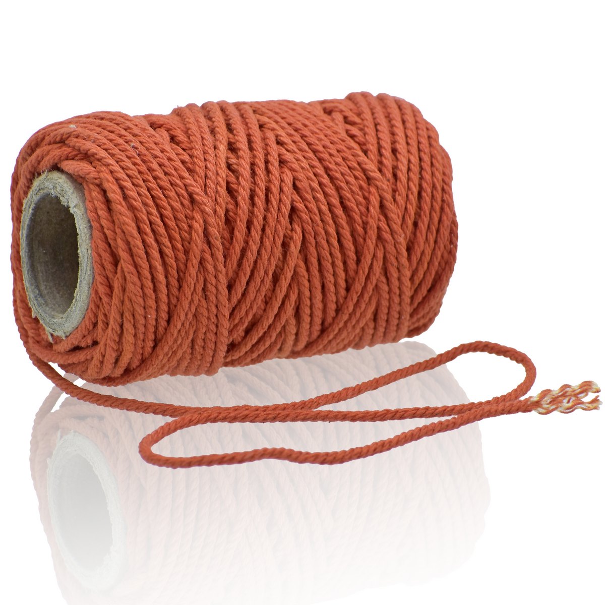 Gift To Love | Cotton Colour Thread 9 Play | Color : Orange | Size : 30 Gram | Code : JCCT09