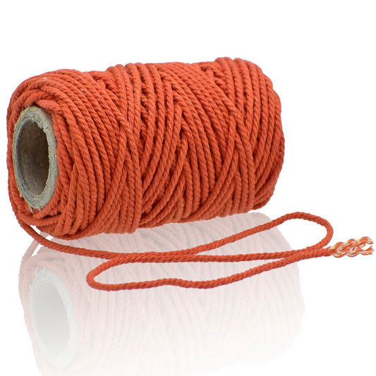 Gift To Love | Cotton Colour Thread 9 Play | Color : Orange | Size : 30 Gram | Code : JCCT09