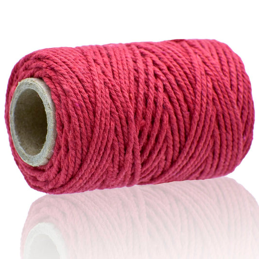 Gift To Love | Cotton Colour Thread 9 Play | Color : Red | Size : 30 Gram | Code : JCCT12