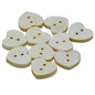 Gift To Love | Decorative Button Heart | Size : 16 Mm | Pcs : 10 Pcs | Code : JCDBH16MM