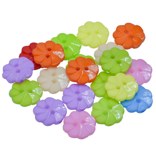 Gift To Love | Decorative Button Flower | Size : 28 L | Pcs : 20 Pcs | Code : JCDBP06