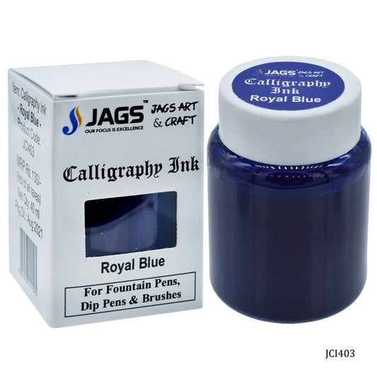 Gift To Love | Calligraphy Inks | Color : Royal Blue | Pcs : 40 Ml | Code : JCI403
