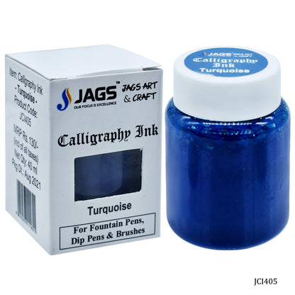 Gift To Love | Calligraphy Inks | Color : Turquoise | Pcs : 40 Ml | Code : JCI405