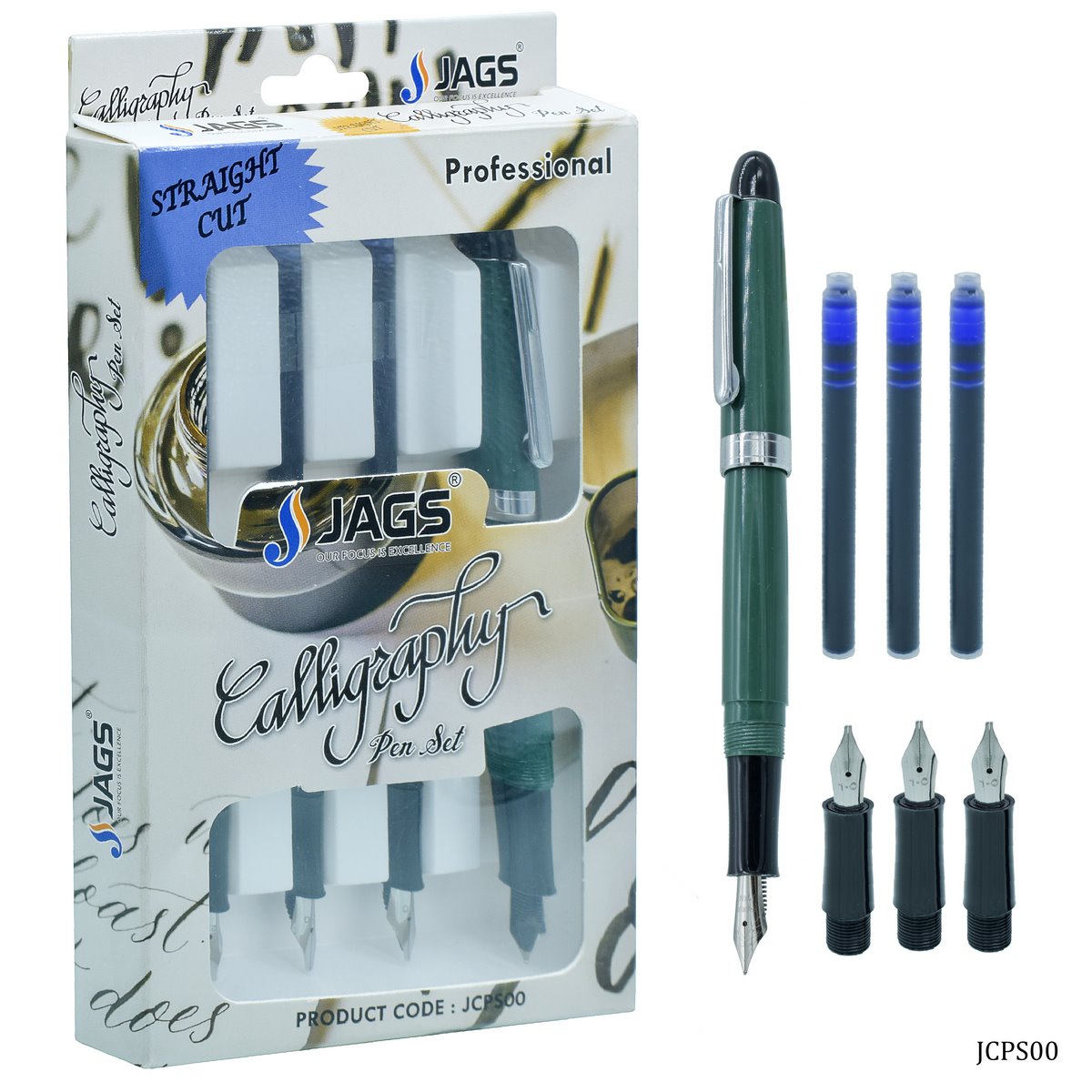 Gift To Love | Calligraphy Pen Set Straight Cut | Code : JCPS00
