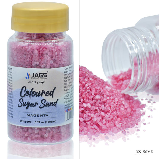Gift To Love | Coloured Sugar Sand | Color : Magenta | Pcs : 150 Gms | Code : JCS150ME