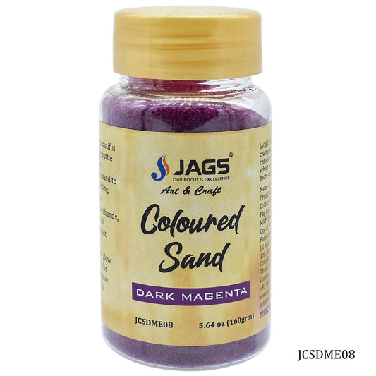 Gift To Love | Coloured Sand | Color : Dark Magenta | Pcs : 160 Gms | Code : JCSDME08