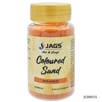 Gift To Love | Coloured Sand | Color : Mango | Pcs : 160 Gms | Code : JCSMO15