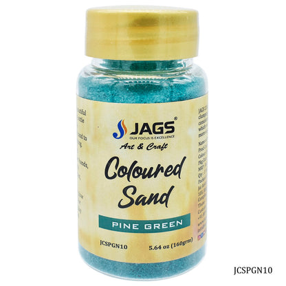 Gift To Love | Coloured Sand | Color : Pine Green | Pcs : 160 Gms | Code : JCSPGN10