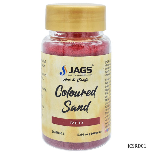Gift To Love | Coloured Sand | Color : Red | Pcs : 160 Gms | Code : JCSRD01