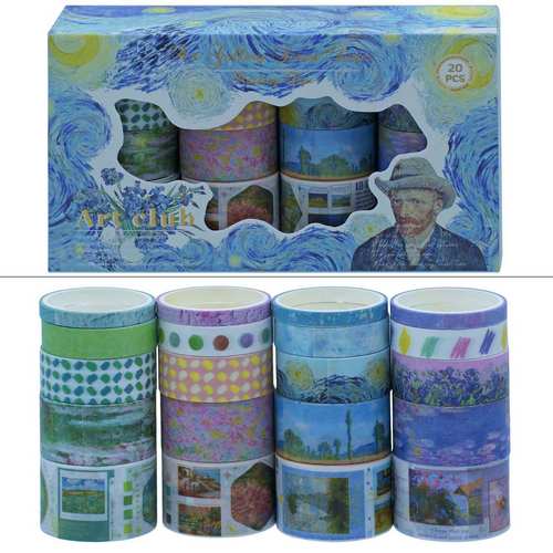 Gift To Love | Craft Tape Washi Art Gallery Series (20pcs) | Code : JD2622B