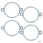 Gift To Love | Diy Bracelet Bezel Round | Color : Silver | Pcs : 4 Pc | Code : JDBS01