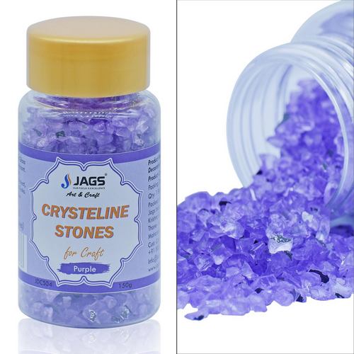 Gift To Love | Jags Decorative Crysteline Stones 150 Gram Purple | Code : JDCS04