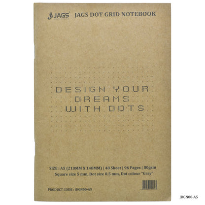 Gift To Love | Dot Grid Notebook | Size : A5 | Code : JDGN00-A5