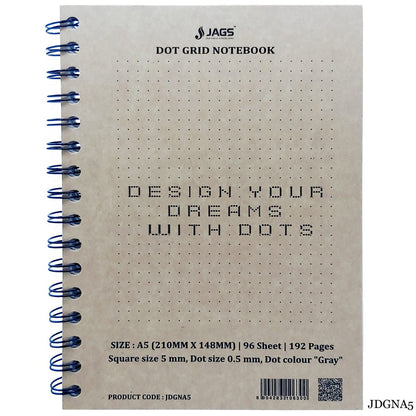 Gift To Love | Dot Grid Notebook | Size : A5 | Code : JDGNA5