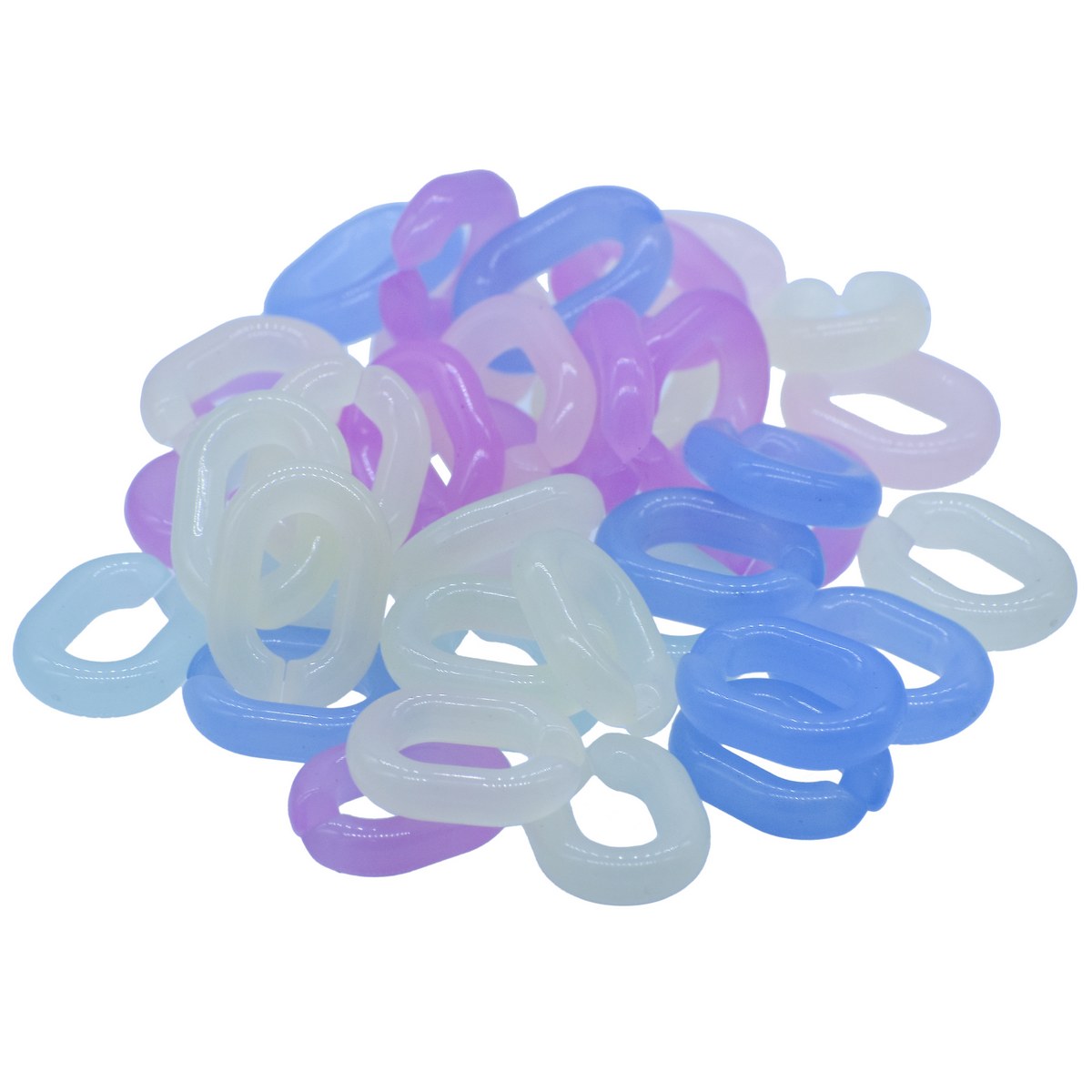 Gift To Love | Diy Plastic Chain Basic Pattern Medium | Size : 25 Gsm | Code : JDPC17