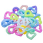 Gift To Love | Diy Plastic Chain Basic Pattern Heart | Size : 25 Gsm | Code : JDPC20