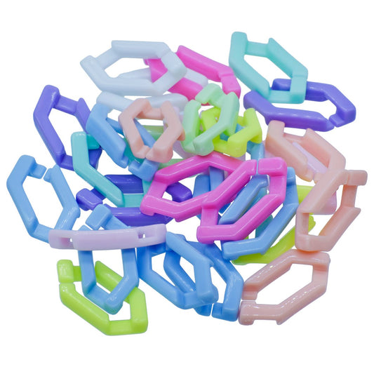 Gift To Love | Diy Plastic Chain Basic Pattern | Size : 25 Gsm | Code : JDPC22