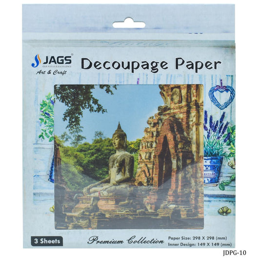 Gift To Love | Decoupage Paper Gautam Lord Buddha | Code : JDPG-10