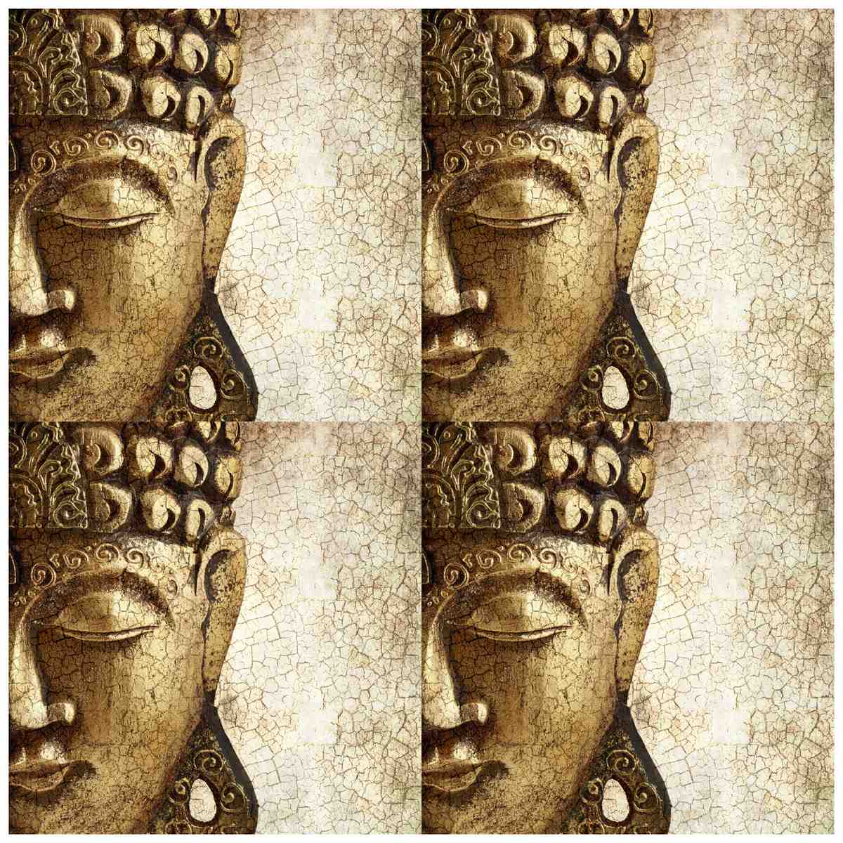 गिफ्ट टू लव | डिकॉउपज पेपर क्रैकल बुद्धा | कोड : JDPG-2