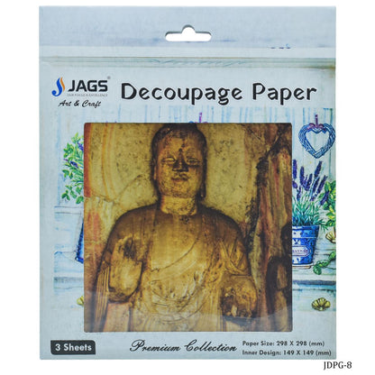 Gift To Love | Decoupage Paper Gautam Lord Buddha | Code : JDPG-8