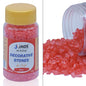 Gift To Love | Jags Decorative Stones For Craft 150 Gram Red | Code : JDSF06